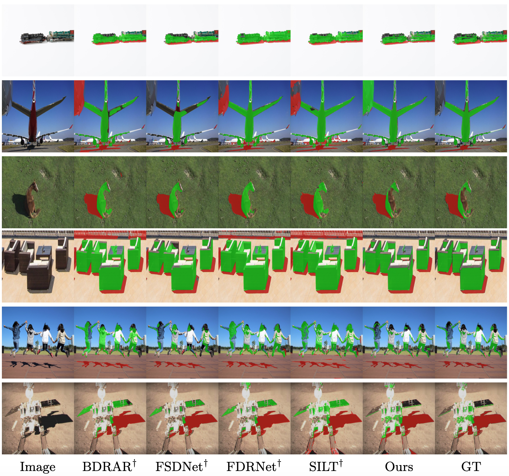 Qualitative comparison results